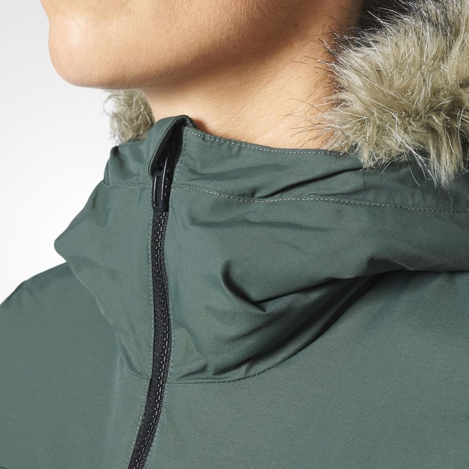 Áo Khoác Nữ Adidas Chính Hãng -  XPLORIC Parka - Light Green | JapanSport - BQ6804