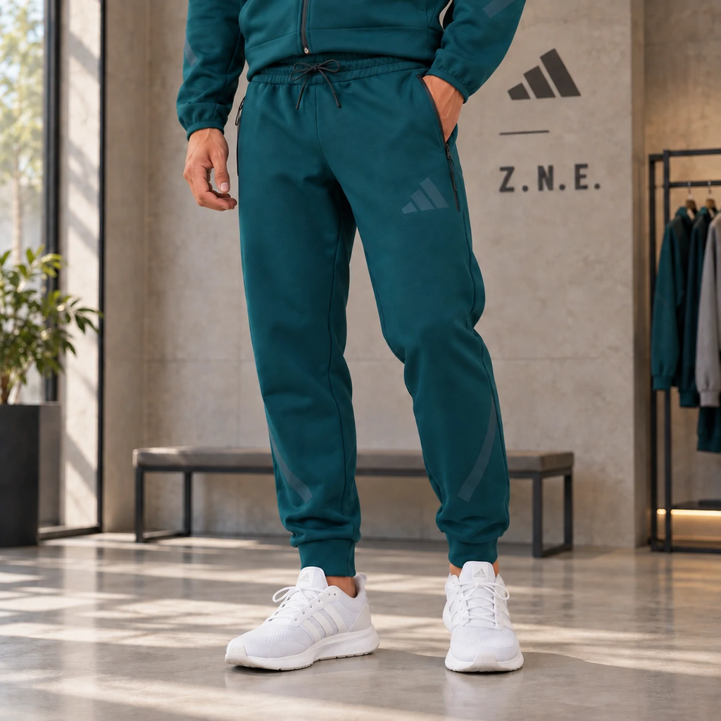 Bộ thể thao nam Adidas Nam Chính Hãng - Z.N.E. Aurora Ivy - Màu xanh | JapanSport KB3709 + JW4724