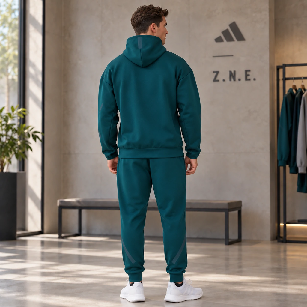 Bộ thể thao nam Adidas Nam Chính Hãng - Z.N.E. Aurora Ivy - Màu xanh | JapanSport KB3709 + JW4724