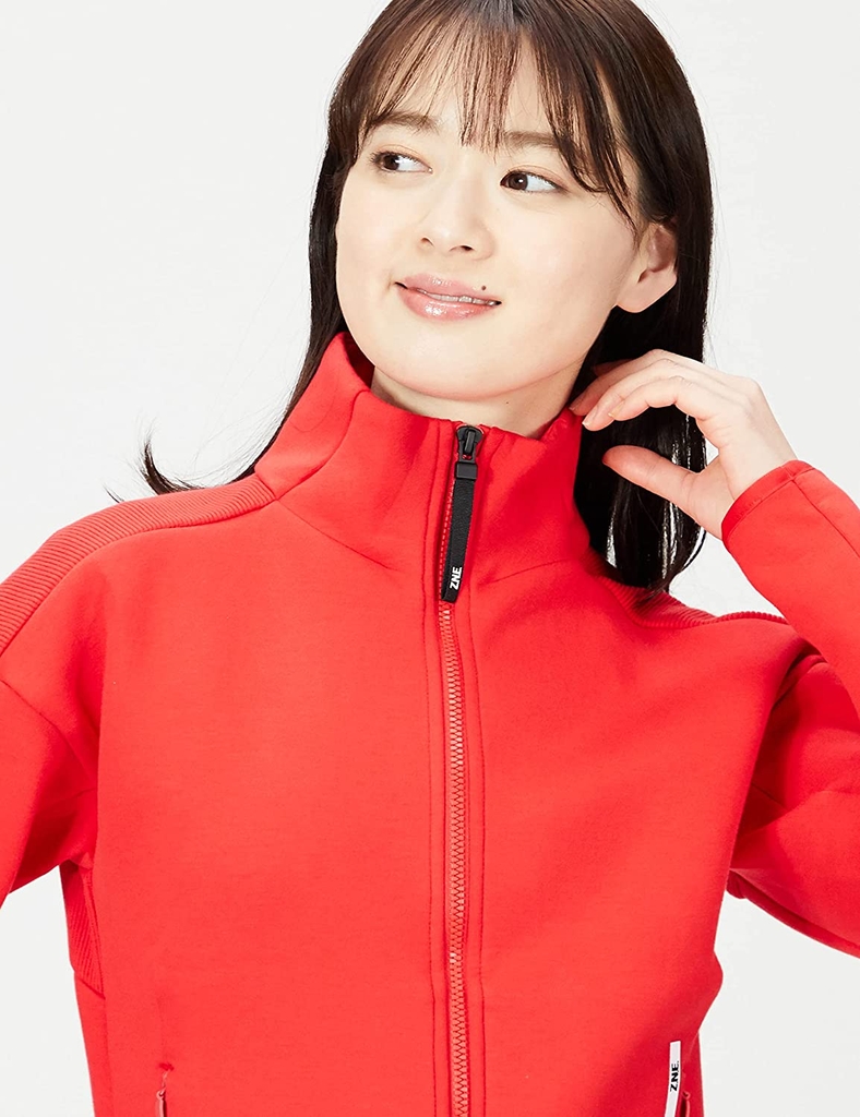 Áo Khoác Adidas Chính Hãng - Z.N.E. Sportswear Track Top Nữ - Đỏ | JapanSport H53034