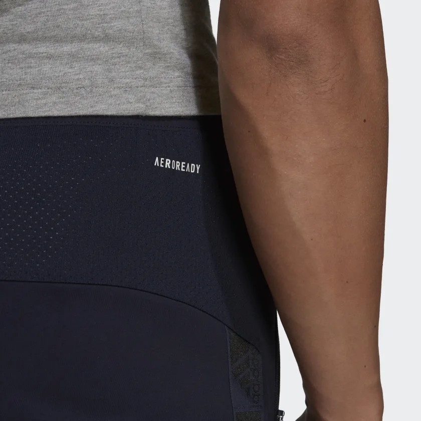 Quần Adidas Nam Chính Hãng - AEROREADY DESIGNED TO MOVE SPORT MOTION LOGO PANTS - Xanh | JapanSport GV5301