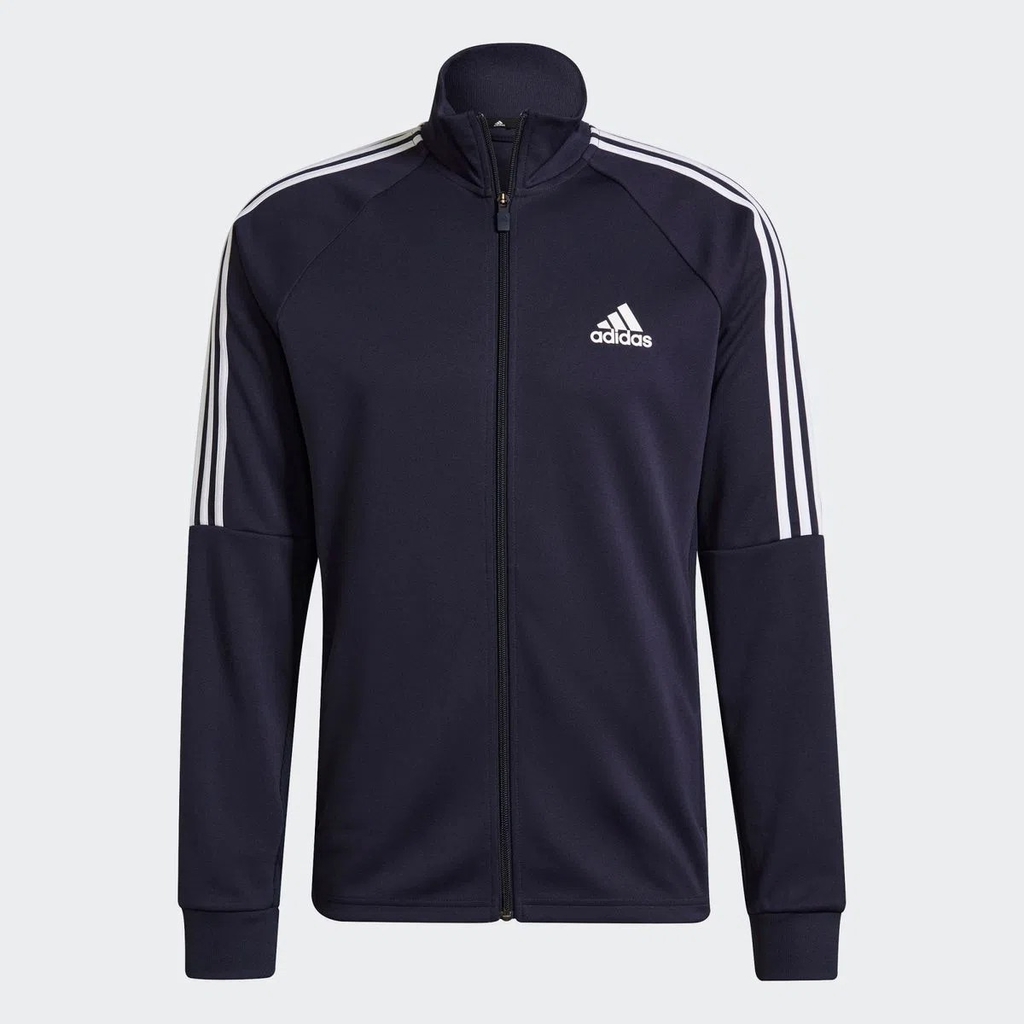 Bộ Thể Thao Adidas Nam Chính Hãng - AEROREADY SERENO CUT 3-STRIPES TRACK SUIT - Navy | JapanSport GT8802