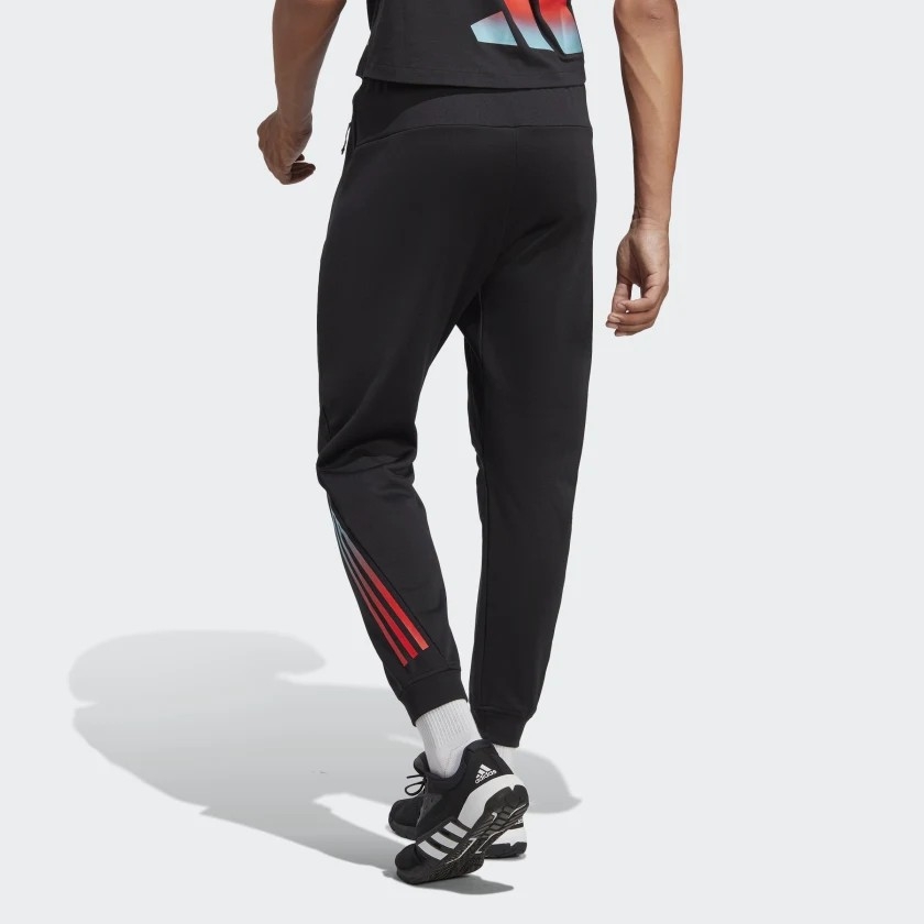 Quần Adidas Nam Chính Hãng - TRAIN ICONS 3-STRIPES TRAINING PANTS - Đen | JapanSport HS7514