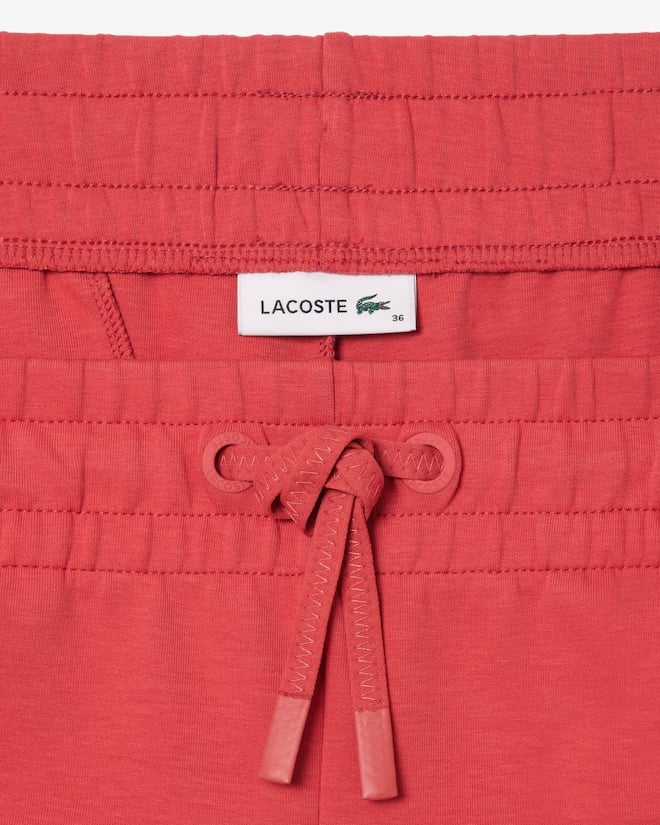 Quần Dài Lacoste Chính hãng - Women's Cotton Sweatpants - Màu Đỏ | JapanSport XF0343-51-ZV9