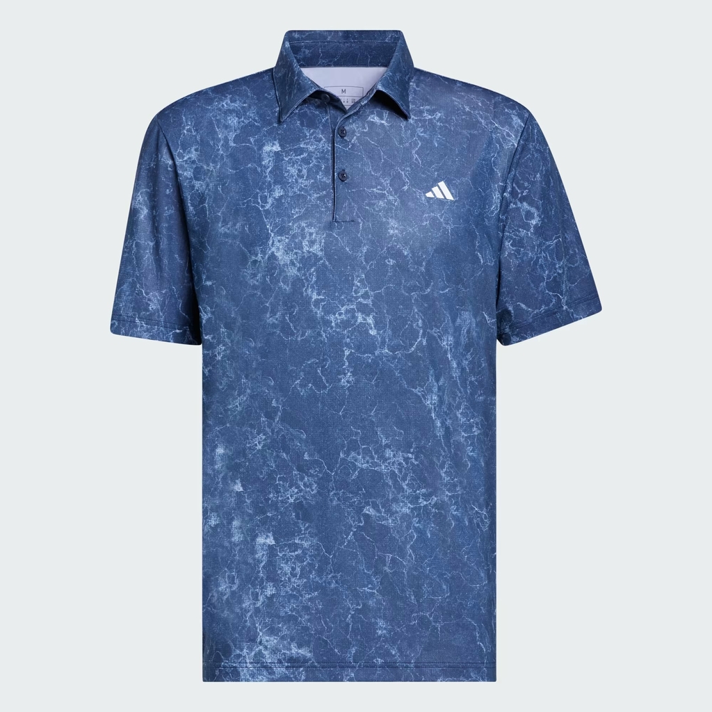 Áo Polo Adidas Chính Hãng - Ultimate365 Print - Màu Xanh | JapanSport IP2445