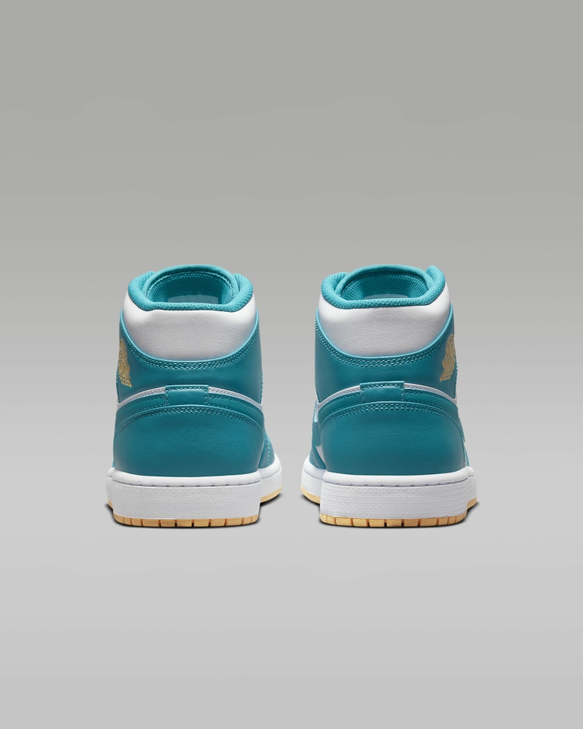 Giày Nike Nam Nữ Chính Hãng - Air Jordan 1 Mid - Xanh | JapanSport DQ8423-400