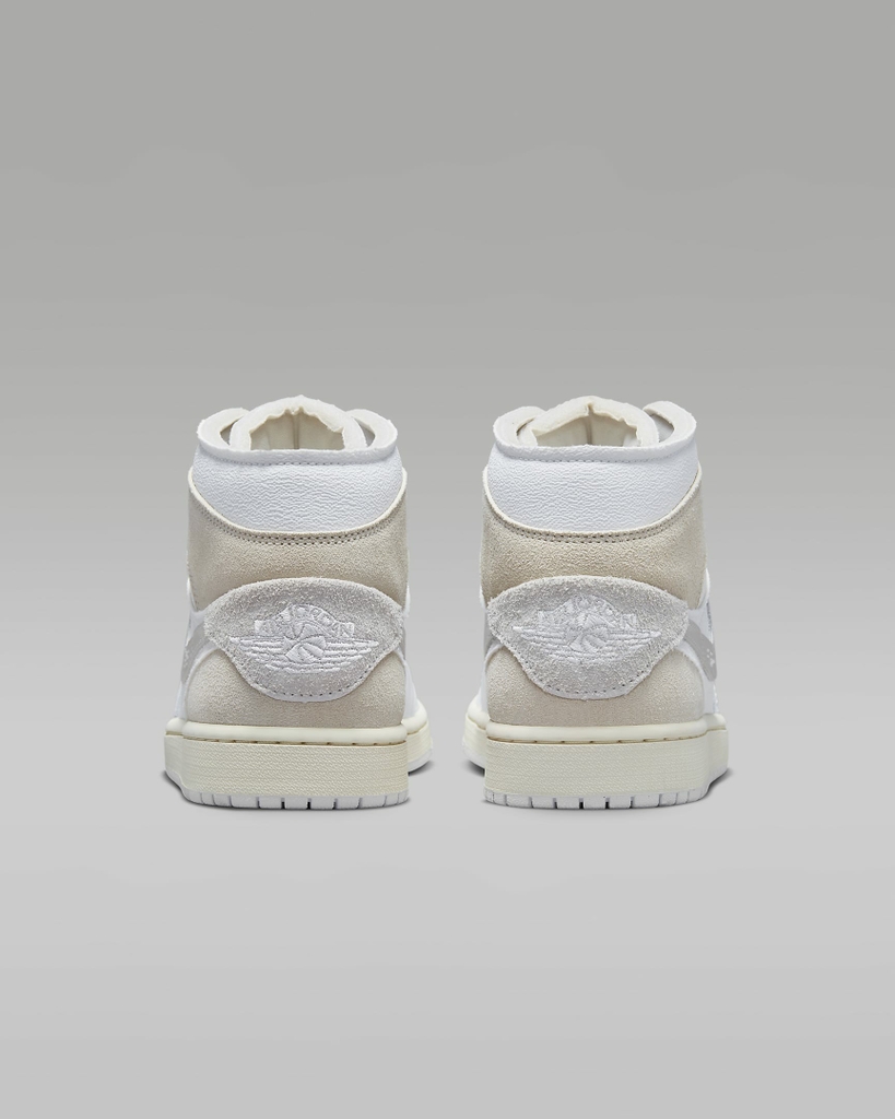 Giày Nike Nam Chính Hãng - Air Jordan 1 Mid SE Craft - Trắng | JapanSport DM9652-120