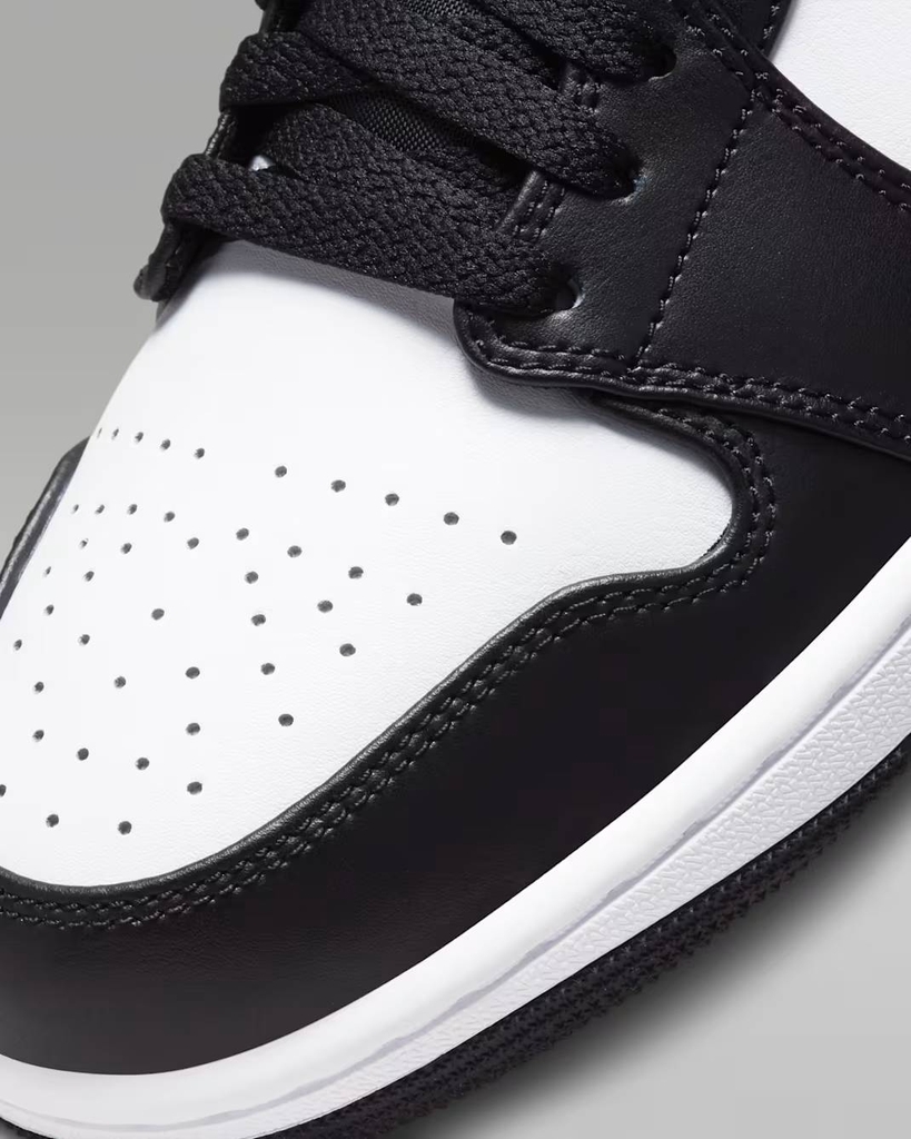 Giày Nike Chính Hãng - Air Jordan 1 Low - Màu Xám Đen | JapanSport 553558-040