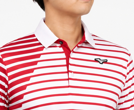 Áo Polo Mizuno Chính Hãng -  Men's Golf Wear - Màu Đỏ | JapanSport E2MAA015-60