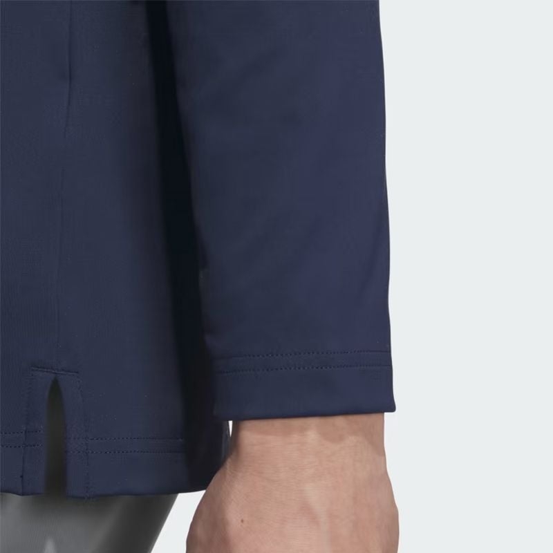 Áo Polo Adidas Nam Chính Hãng - AEROREADY Big Badge of Sport Long Sleeve - Màu Xanh | JapanSport HY0929