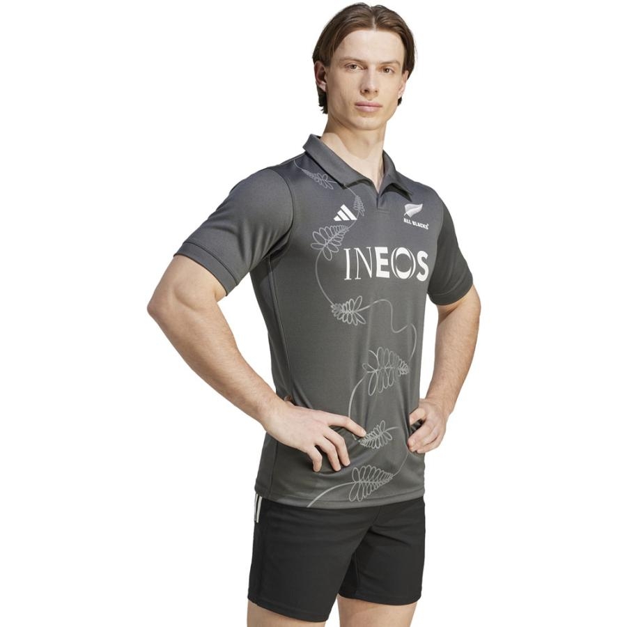 Áo Polo Adidas Nam Chính Hãng - All Blacks Rugby Training Jersey - Đen | JapanSport IS2889