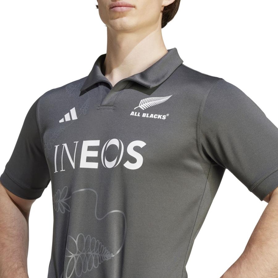 Áo Polo Adidas Nam Chính Hãng - All Blacks Rugby Training Jersey - Đen | JapanSport IS2889