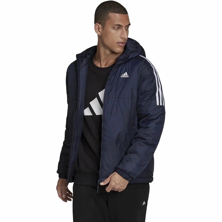Áo Khoác Adidas Chính Hãng - Hiking Essentials Insulated Hooded Jacket - Màu xanh | JapanSport GT9165