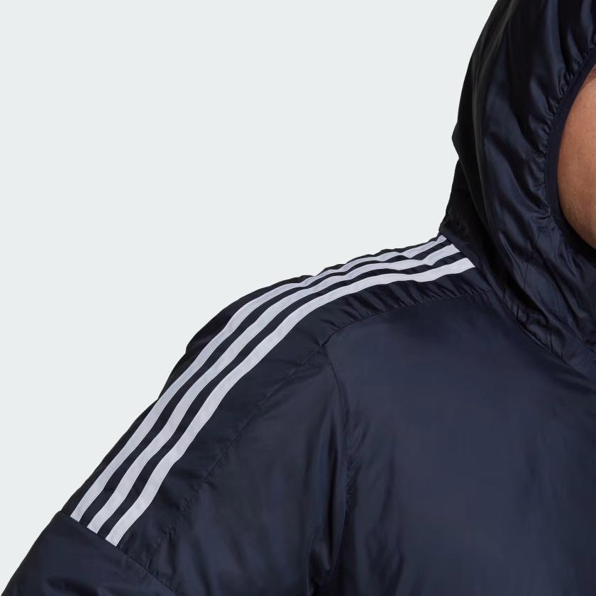 Áo Khoác Adidas Chính Hãng - Hiking Essentials Insulated Hooded Jacket - Màu xanh | JapanSport GT9165