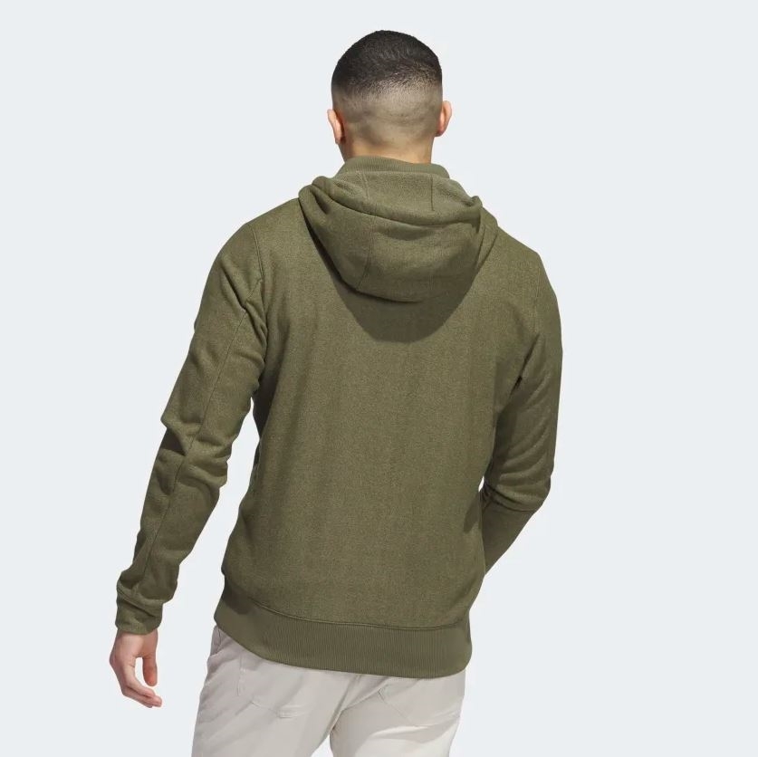 Áo Hoodie Golf Adidas Chính Hãng - Adidas Men’s Go-To Quarter Zip Hoodie - Màu xanh | JapanSport II7846