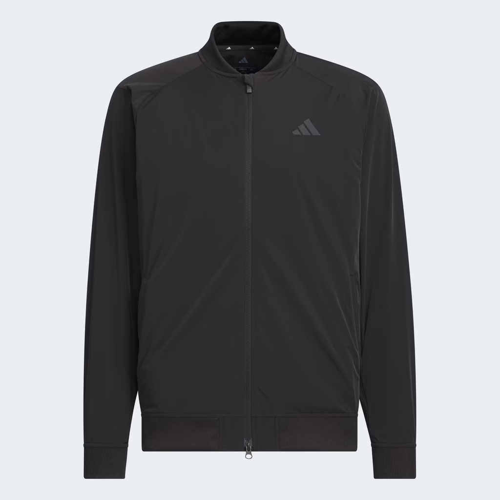 Áo Khoác gió Nam Adidas Chính Hãng - Áo Khoác Dài Tay Khóa Kéo Dọc Thân - Màu đen | JapanSport JL7949