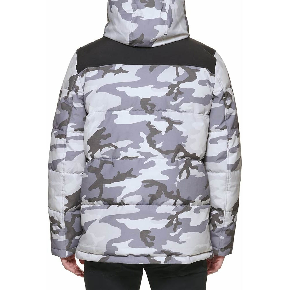 Áo Khoác Levi's Chính Hãng - Quilted Four Pocket Parka Hoody - Màu Camo | JapanSport LM0RP320-2W1
