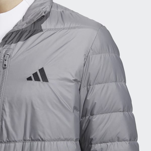 Áo Khoác lông vũ Adidas Chính Hãng - Ấm áp, chống thấm nước, có khóa kéo toàn phần WIND.RDY - Màu Xám | JapanSport HZ6069