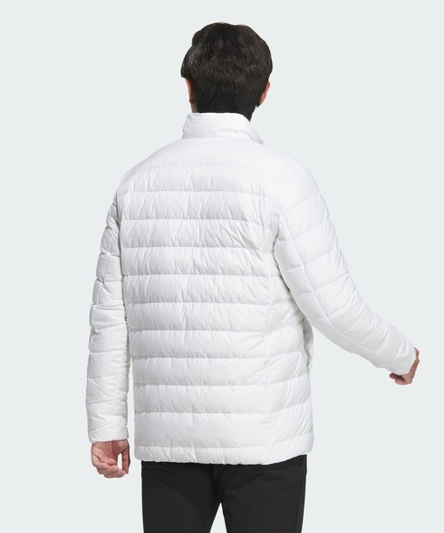Áo Khoác lông vũ Adidas Chính Hãng - Ấm áp, chống thấm nước, có khóa kéo toàn phần WIND.RDY - Màu Trắng | JapanSport HZ6070