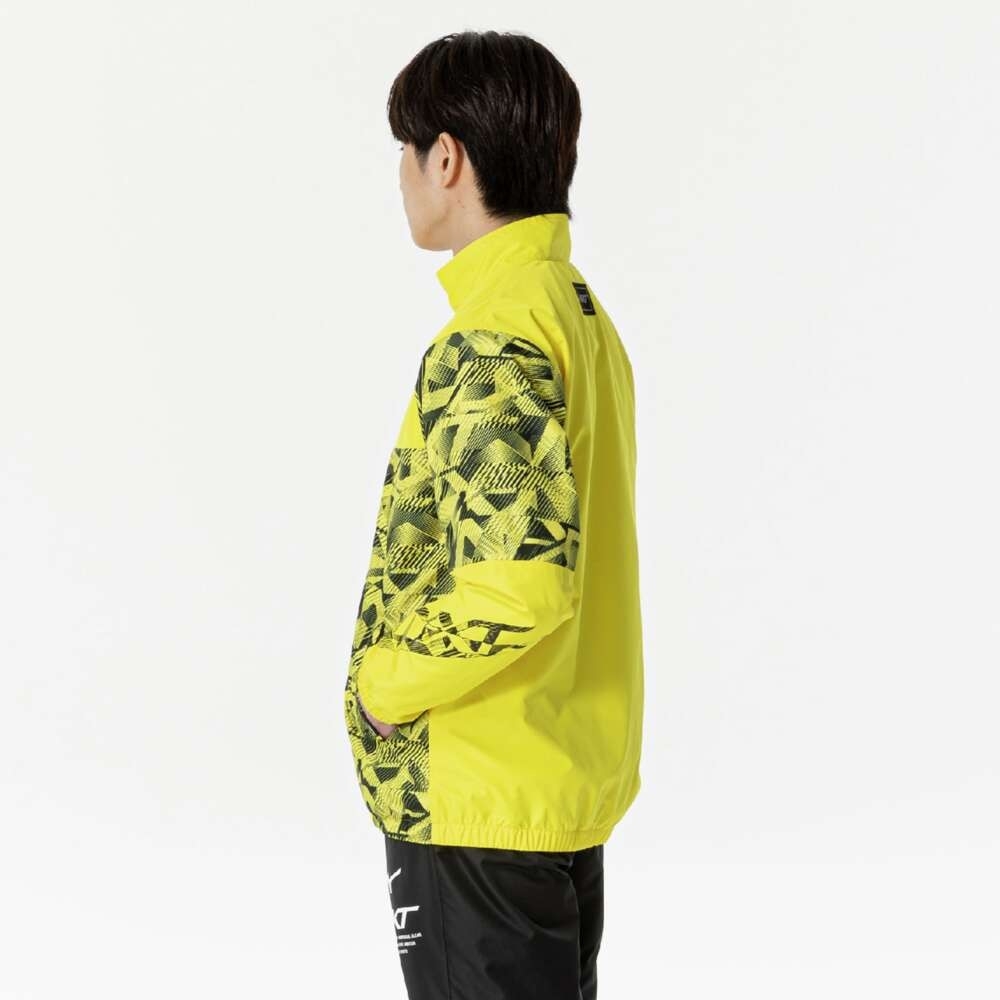 Áo Khoác Mizuno Chính Hãng - N-XT Breath Thermo Warmer - Màu vàng | JapanSport 32JEB740-47