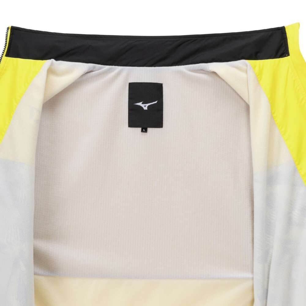 Áo Khoác Mizuno Chính Hãng - N-XT Breath Thermo Warmer - Màu vàng | JapanSport 32JEB740-47