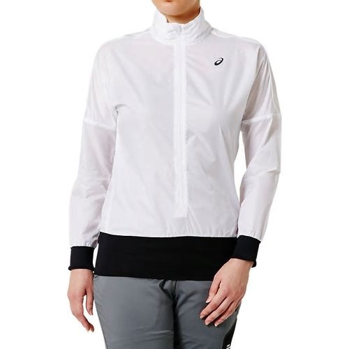 Áo Asics Chính Hãng - Women's Packable Pullover Jacket - Trắng | JapanSport 2012A386