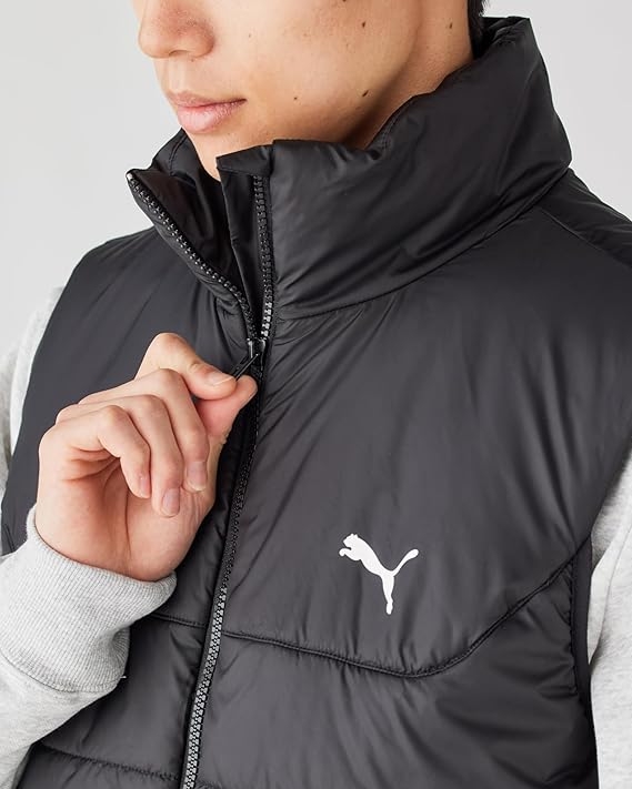 Áo Khoác Puma Nam Chính Hãng - Men's ESS Padded Vest - Màu Đen | JapanSport 690969-01