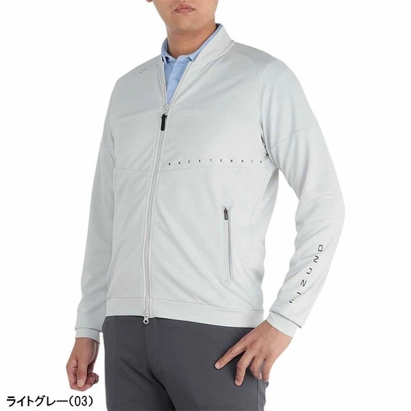 Áo Khoác Mizuno Chính Hãng - Blouson Solar - Màu Xám  | JapanSport E2MCB001-03