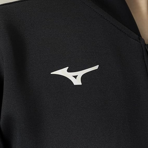 Áo Mizuno Chính Hãng - MC Line Stretch Sweat Track Jacket - Đen | JapanSport 32MCB335-09