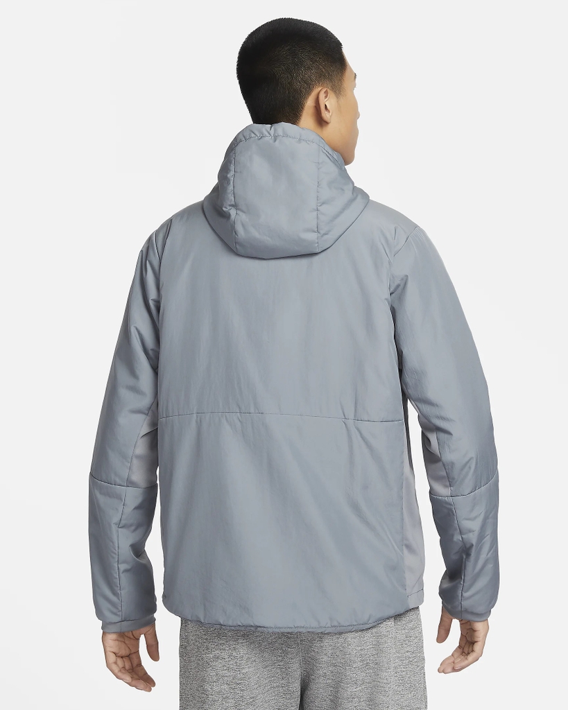 Áo Khoác Nike Chính Hãng - Nike Unlimited Therma-FIT Versatile - Xám | JapanSport FB7545-084