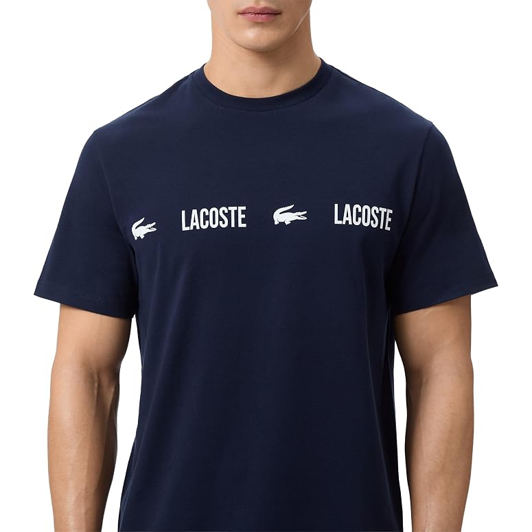 Áo Phông Lacoste nam Chính hãng - Áo Thun Nam Chất Liệu Cotton - Màu Xanh  | JapanSport TH1511-51-525