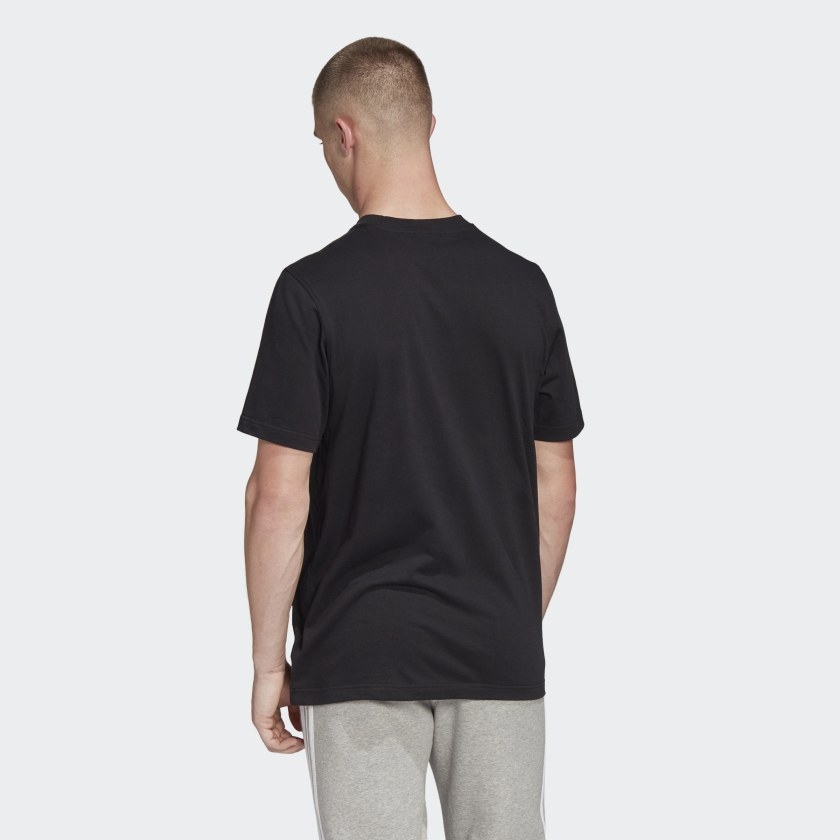 Áo Phông Adidas Chính hãng - Big Logo Camo Tee - Đen | JapanSport FM3338