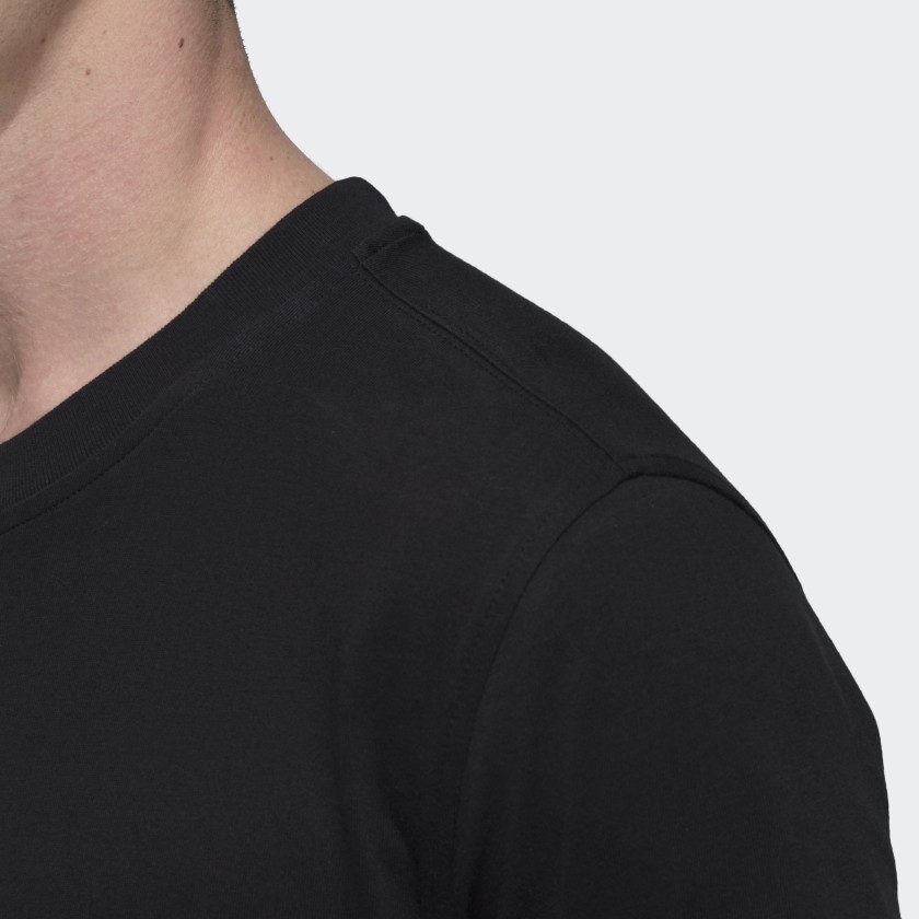 Áo Phông Adidas Chính hãng - Big Logo Camo Tee - Đen | JapanSport FM3338