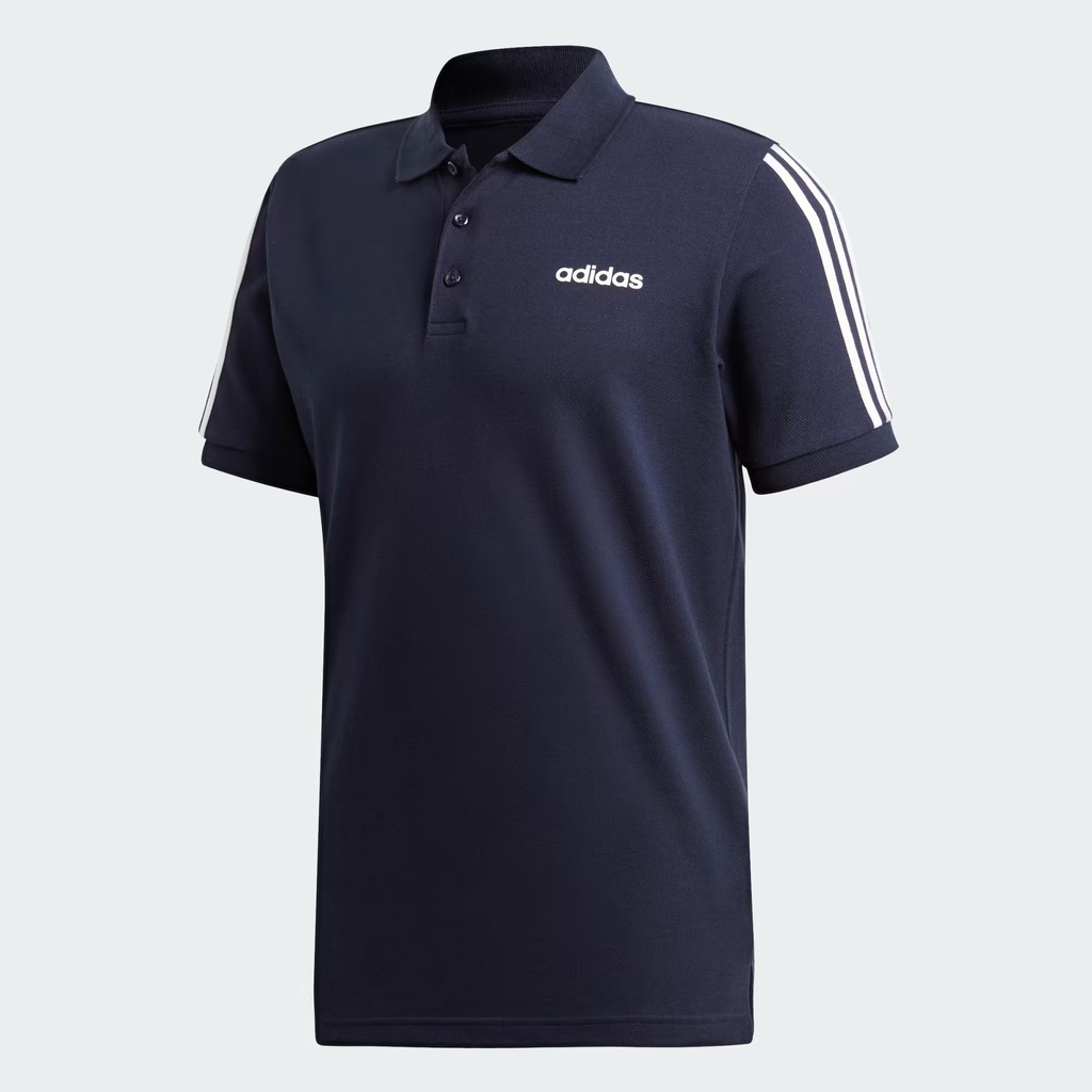 Áo Polo Adidas Nam Chính Hãng - Áo polo 3 Sọc - Màu Đen | JapanSport EJ0925