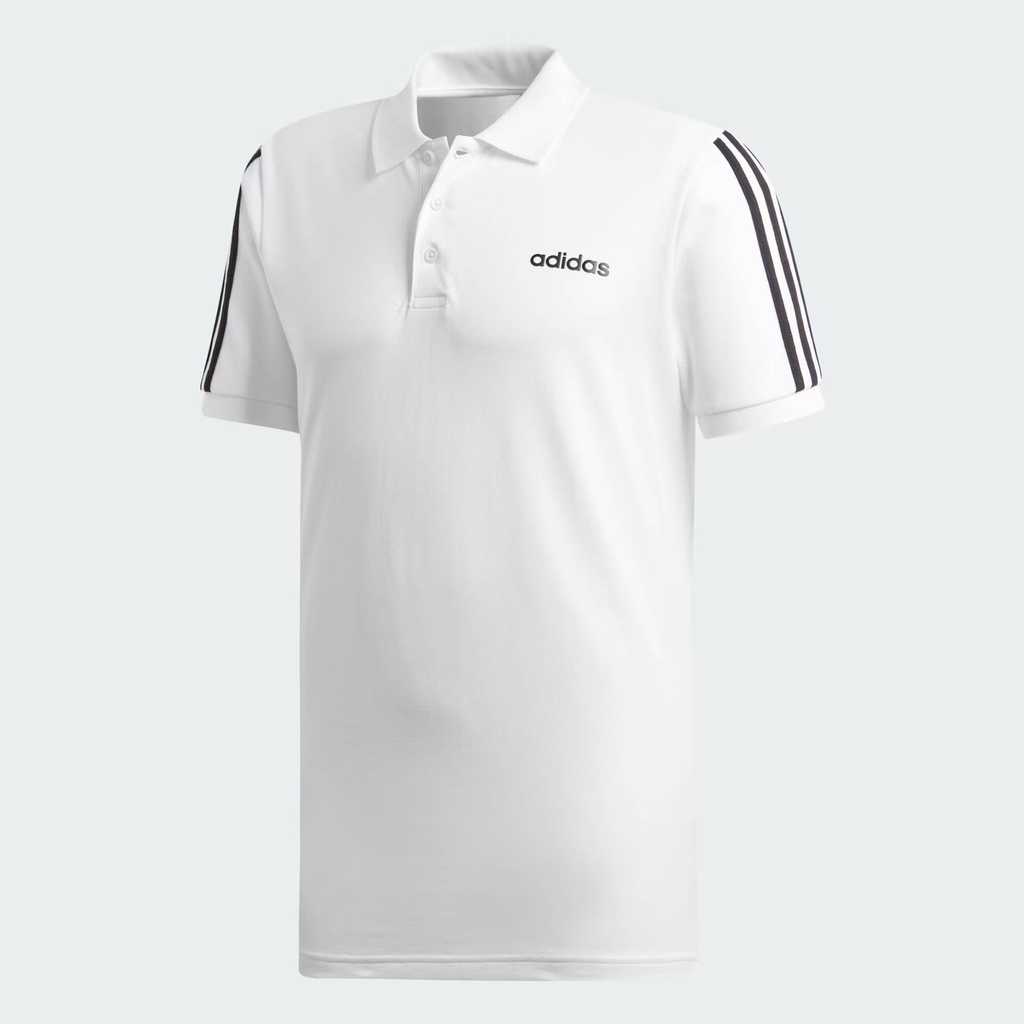 Áo Polo Adidas Chính Hãng - 3-Stripes Polo Shirt - Màu Trắng | JapanSport EJ0926
