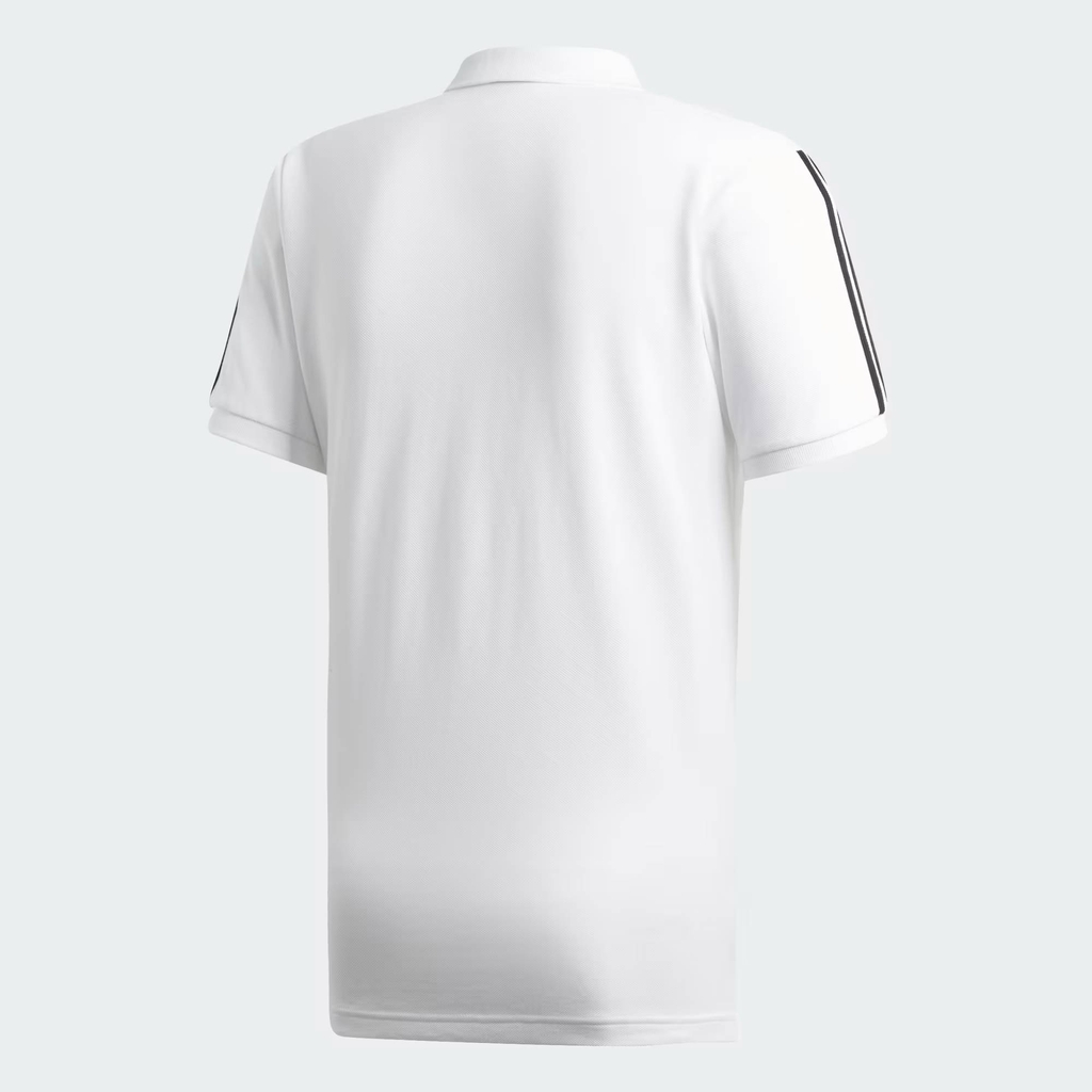 Áo Polo Adidas Chính Hãng - 3-Stripes Polo Shirt - Màu Trắng | JapanSport EJ0926