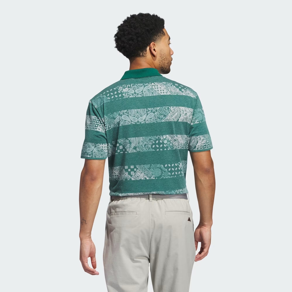 Áo Polo Adidas Nam Chính Hãng - Áo Polo Họa Tiết Go-to - Màu xanh | JapanSport IT2365