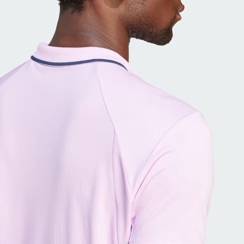 Áo Polo Adidas Nam Chính Hãng -  TENNIS FREELIFT - Hồng | JapanSport IA8286