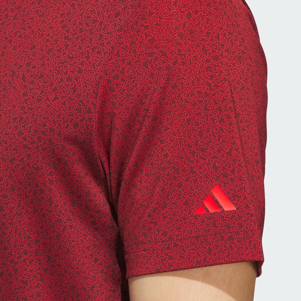 Áo Polo Adidas Nam Chính Hãng - Ultimate365 Mini Bunker Polo Shirt - Màu đỏ | JapanSport JF4896