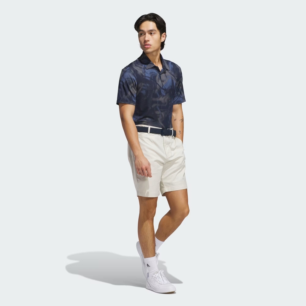 Áo Polo Adidas Nam Chính Hãng - Ultimate365 Printed Mesh Polo Shirt - Màu navy | JapanSport JN9074