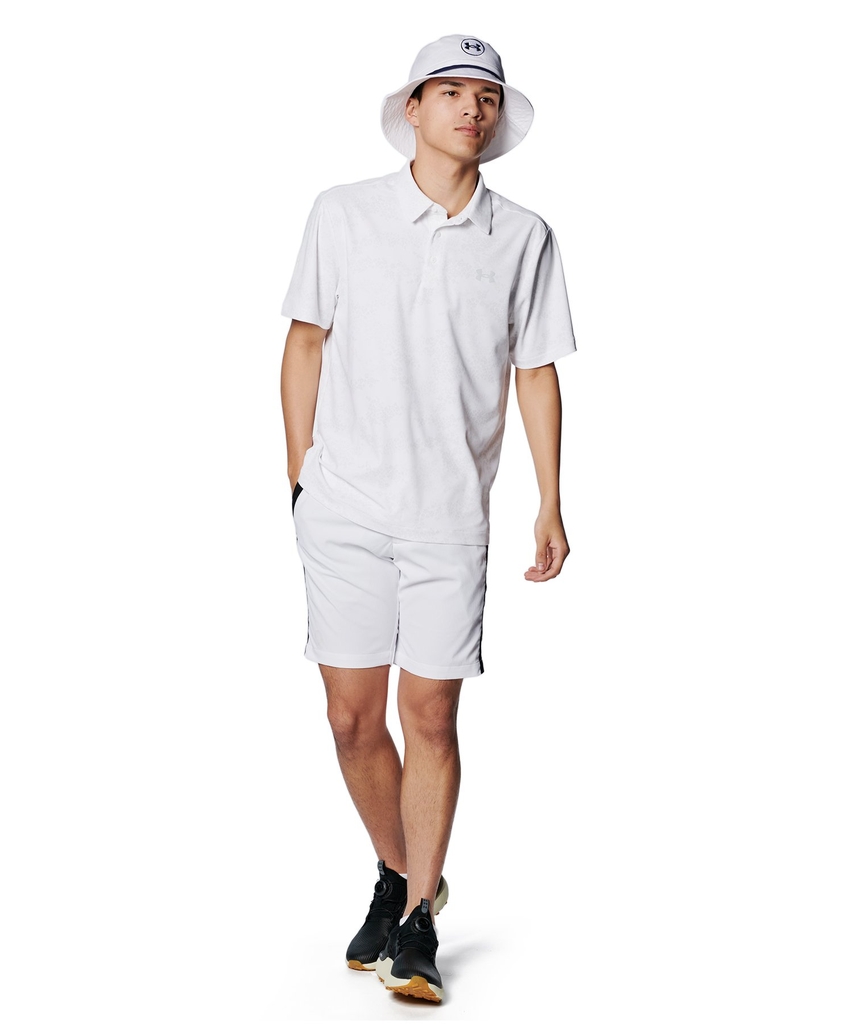 Áo Polo Golf Under Armour Chính hãng - Summer Piqué Polo Grey - Màu trắng | JapanSport 1385532-023