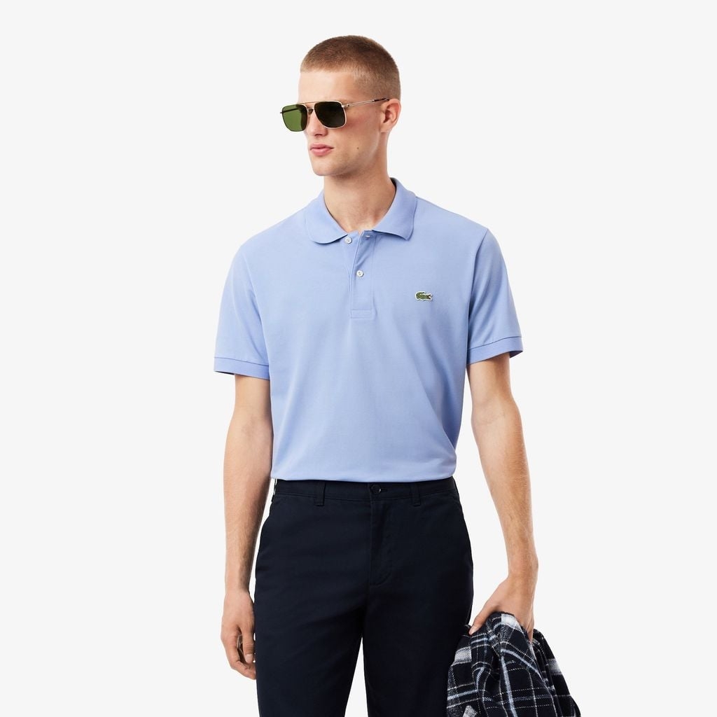 Áo Polo Lacoste Nam Chính hãng - L.12.12 Light Piqué Dáng Cổ Điển - Màu xanh | JapanSport PH9851-51-5QD