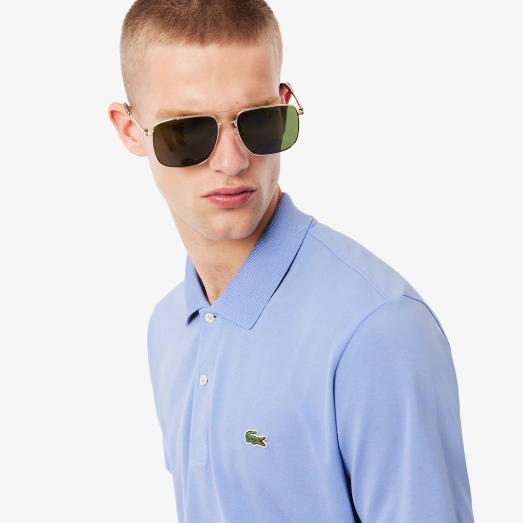 Áo Polo Lacoste Nam Chính hãng - L.12.12 Light Piqué Dáng Cổ Điển - Màu xanh | JapanSport PH9851-51-5QD