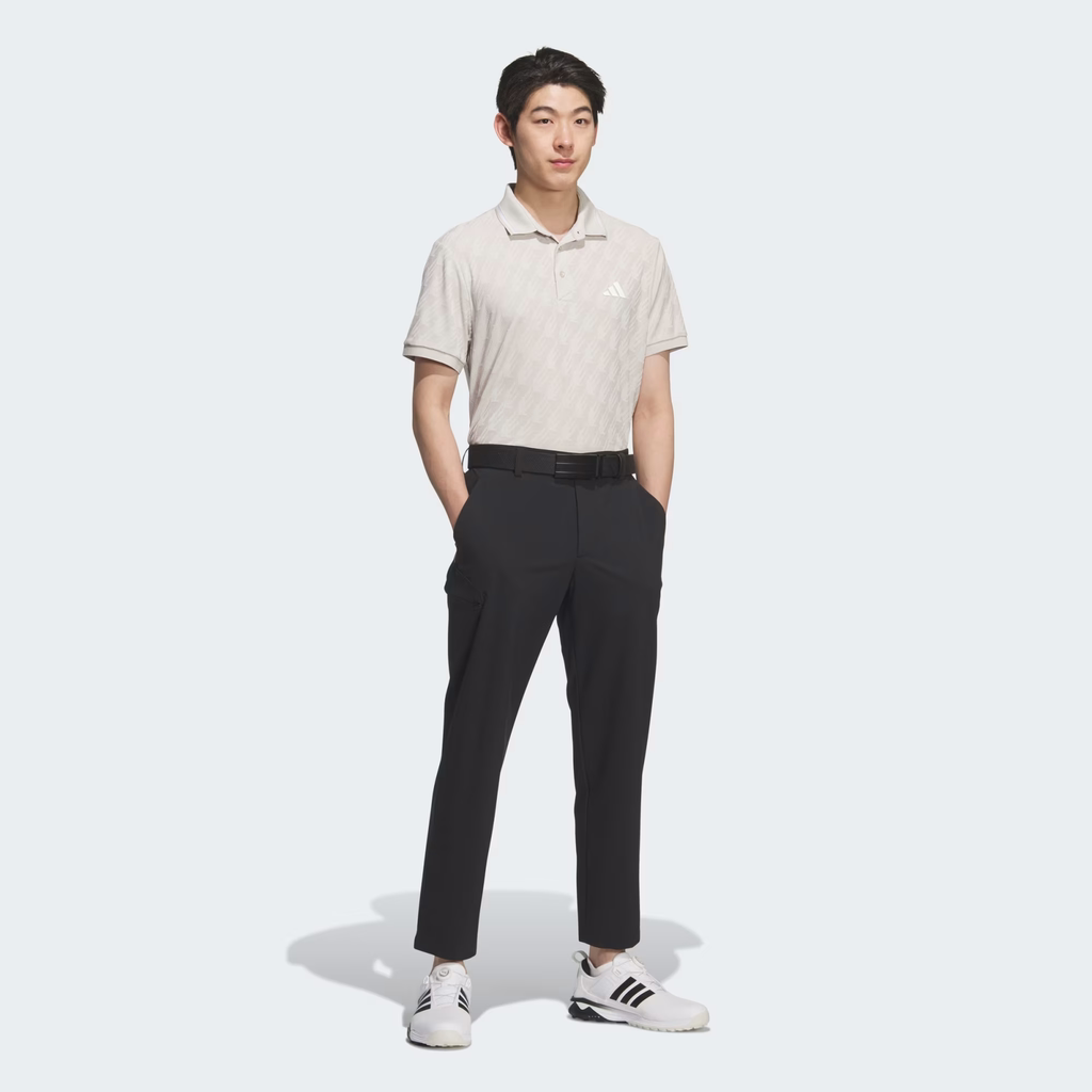 Áo Polo Adidas Nam Chính Hãng - JACQUARD SHORT-SLEEVE POLO SHIRT - Màu Be | JapanSport JY8235