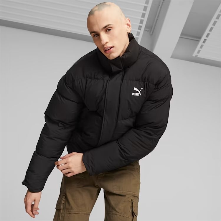 Áo Khoác Puma Nam Chính Hãng - Classics Men's Oversized Puffer - Đen | JapanSport 621673-01