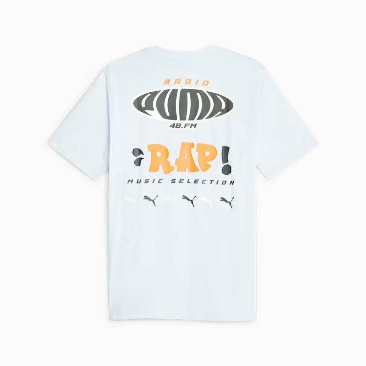Áo Phông Puma Chính hãng - FM Men's Graphic T-Shirt - Màu Xanh| JapanSport 622742-69
