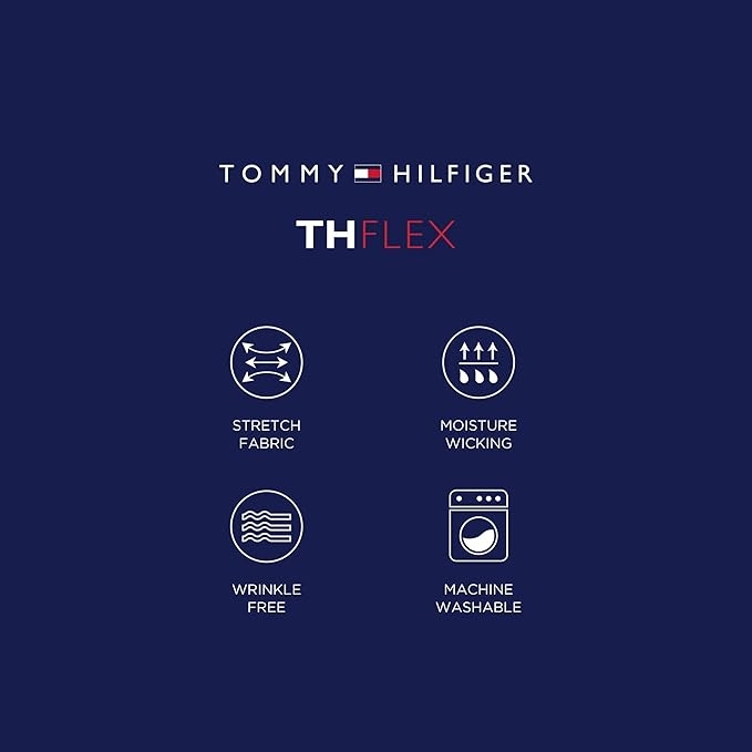 Áo sơ mi Tommy Hilfiger Chính hãng - Flex Essentials Button Down Dress Shirt - Màu trắng | JapanSport 24N2309460