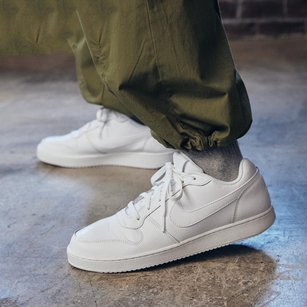 Giày Nike Chính Hãng - Ebernon Low 'Triplee White' - Trắng | JapanSport AQ1775-100