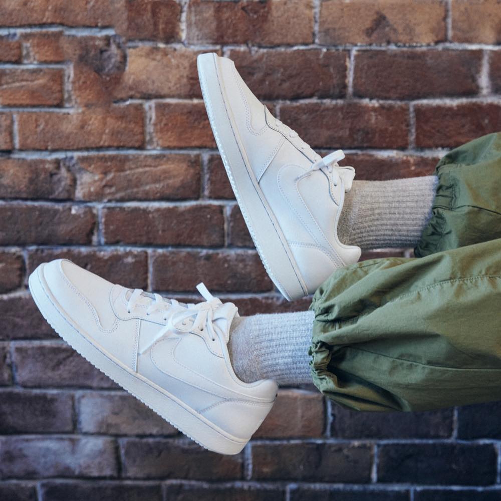 Giày Nike Chính Hãng - Ebernon Low 'Triplee White' - Trắng | JapanSport AQ1775-100