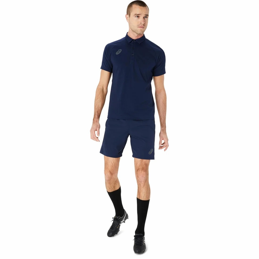Áo Polo Asics Chính Hãng - XX DRY cotton POLO SHIRT Midnight - Màu Navy | JapanSport 2101A214-405